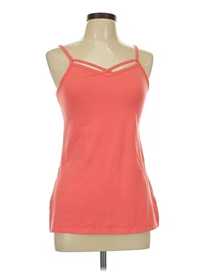 Pre-owned Torrid Tank Top Orange Halter Neckline Tops