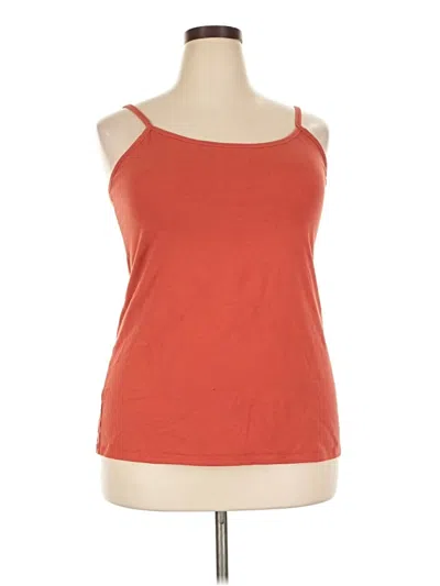Pre-owned Torrid Tank Top Orange Halter Neckline Tops