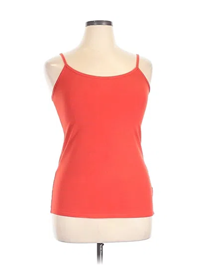 Pre-owned Torrid Tank Top Orange Strapless Neckline Tops