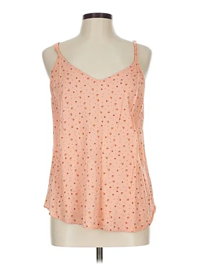 Pre-owned Torrid Tank Top Orange Sweetheart Neckline Tops
