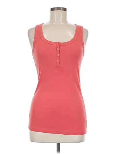 Pre-owned Torrid Tank Top Orange Sweetheart Neckline Tops