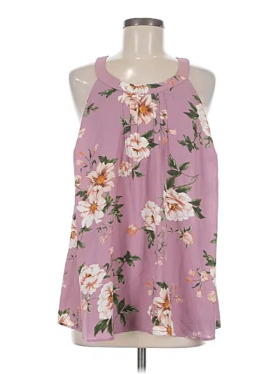 Torrid Tank Top Pink Halter Neckline Tops