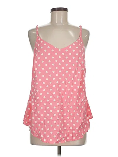 Pre-owned Torrid Tank Top Pink Halter Neckline Tops