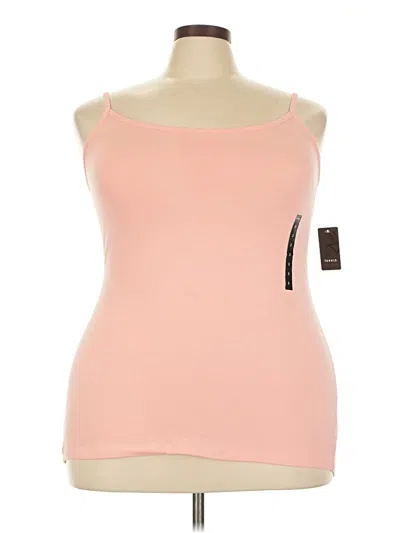 Torrid Tank Top Pink Strapless Neckline Tops