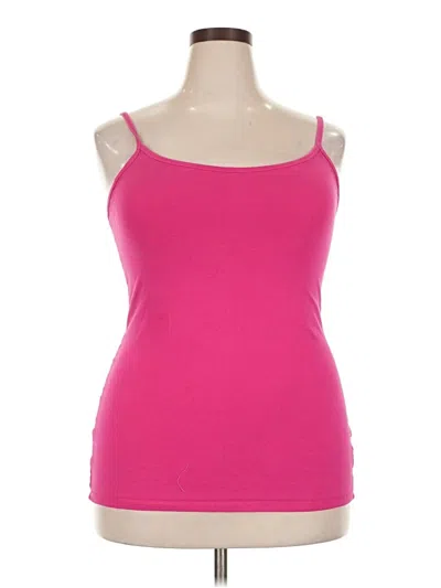 Pre-owned Torrid Tank Top Pink Strapless Neckline Tops