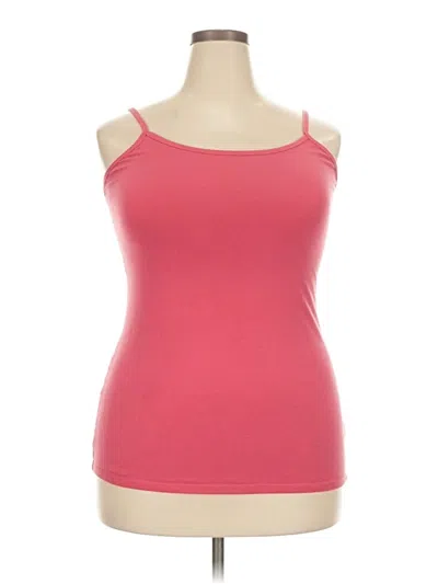 Pre-owned Torrid Tank Top Pink Strapless Neckline Tops