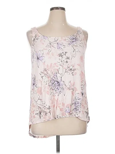Pre-owned Torrid Tank Top Pink Strapless Neckline Tops