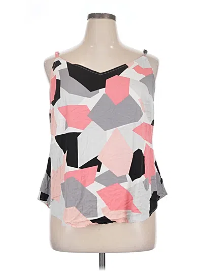 Pre-owned Torrid Tank Top Pink Strapless Neckline Tops