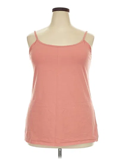 Pre-owned Torrid Tank Top Pink Strapless Neckline Tops
