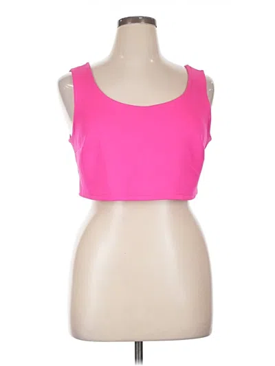 Pre-owned Torrid Tank Top Pink Strapless Neckline Tops
