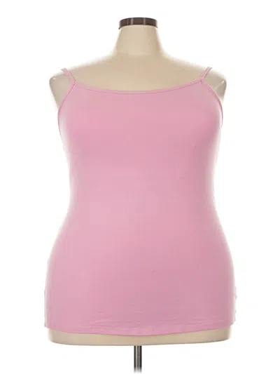 Pre-owned Torrid Tank Top Pink Strapless Neckline Tops