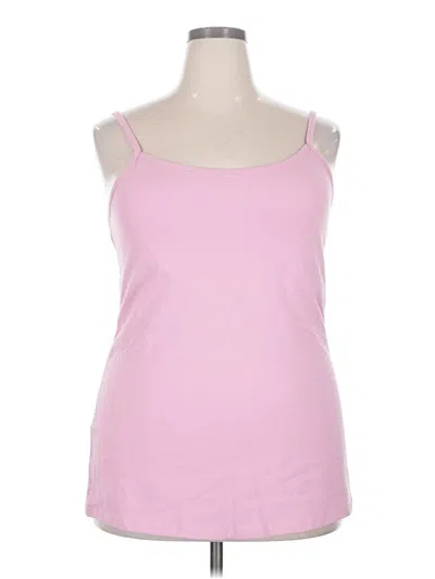 Pre-owned Torrid Tank Top Pink Strapless Neckline Tops