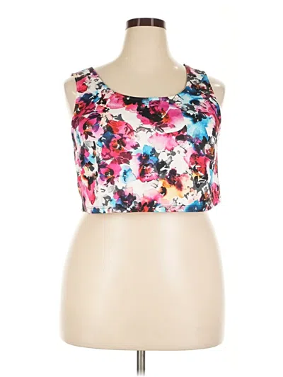Pre-owned Torrid Tank Top Pink Strapless Neckline Tops