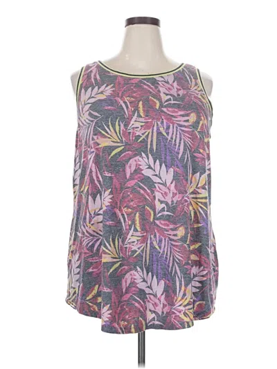 Pre-owned Torrid Tank Top Purple Halter Neckline Tops