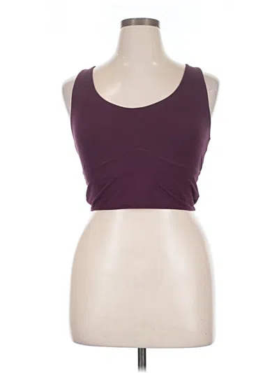 Pre-owned Torrid Tank Top Purple Strapless Neckline Tops