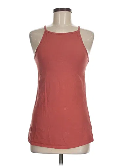 Pre-owned Torrid Tank Top Red Halter Neckline Tops