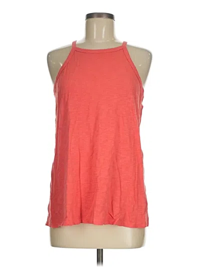 Pre-owned Torrid Tank Top Red Halter Neckline Tops