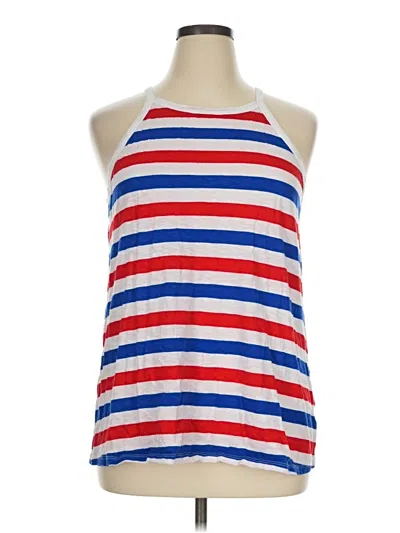Pre-owned Torrid Tank Top Red Halter Neckline Tops