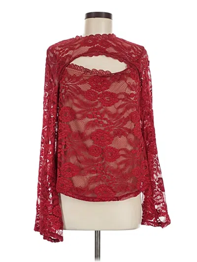 Pre-owned Torrid Tank Top Red Halter Neckline Tops