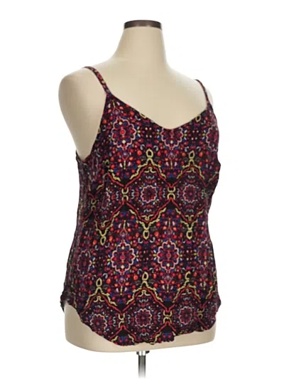 Pre-owned Torrid Tank Top Red Strapless Neckline Tops