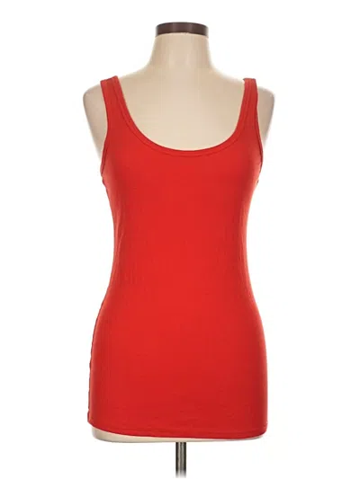 Pre-owned Torrid Tank Top Red Strapless Neckline Tops