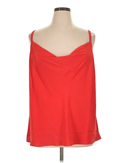 Torrid Tank Top Red Strapless Neckline Tops