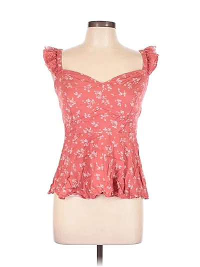 Pre-owned Torrid Tank Top Red Sweetheart Neckline Tops