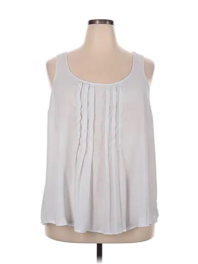 Pre-owned Torrid Tank Top Silver Halter Neckline Tops