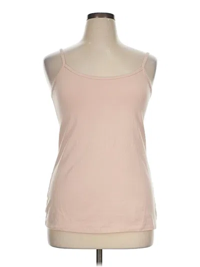 Pre-owned Torrid Tank Top Tan Strapless Neckline Tops