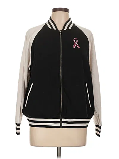 Pre-owned Torrid Track Jacket In Black