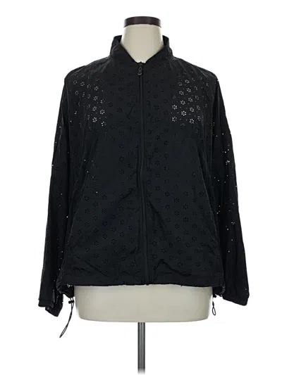 Pre-owned Torrid Track Jacket In Black