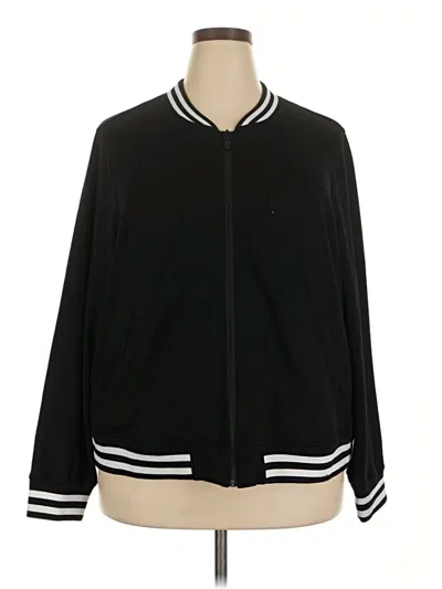 Pre-owned Torrid Track Jacket In Black