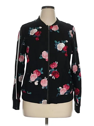 Pre-owned Torrid Track Jacket In Black