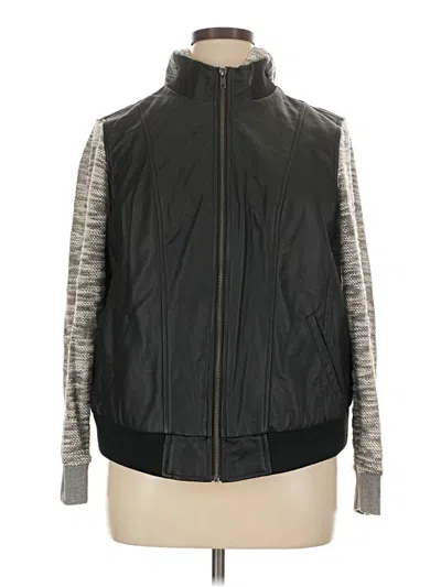 Pre-owned Torrid Track Jacket In Black