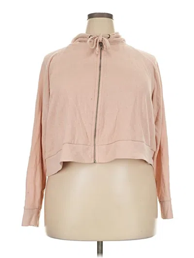 Pre-owned Torrid Track Jacket In Pink