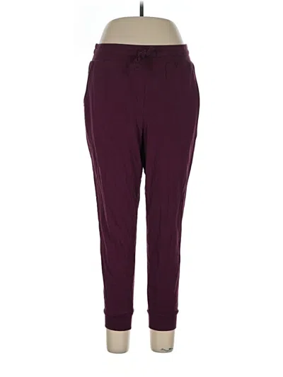 Pre-owned Torrid Track Pants In Burgundy