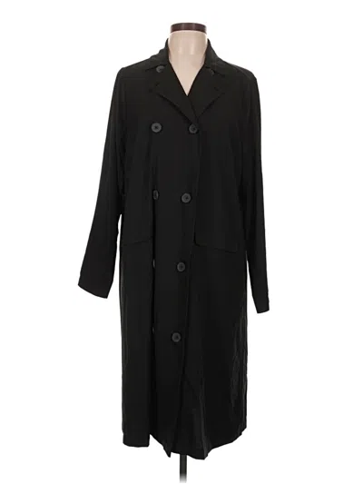 Pre-owned Torrid Trenchcoat In Black
