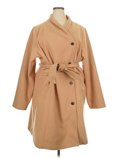 Pre-owned Torrid Trenchcoat In Brown
