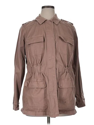 Pre-owned Torrid Trenchcoat In Brown