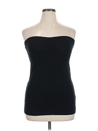 Pre-owned Torrid Tube Top Black Strapless Neckline Tops