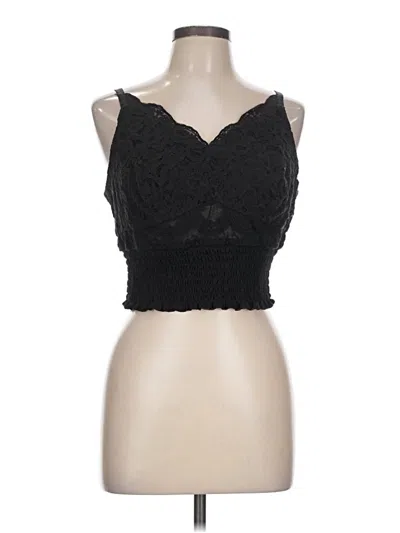 Pre-owned Torrid Tube Top Black Strapless Neckline Tops