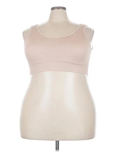 Pre-owned Torrid Tube Top Tan Strapless Neckline Tops