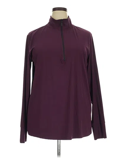 Pre-owned Torrid Turtleneck Sweater In Burgundy