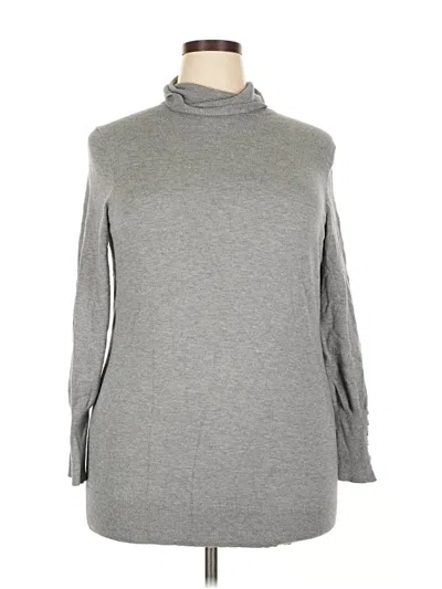 Pre-owned Torrid Turtleneck Sweater In Gray