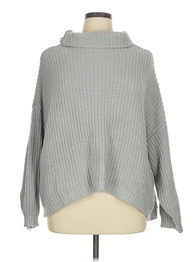 Pre-owned Torrid Turtleneck Sweater In Gray