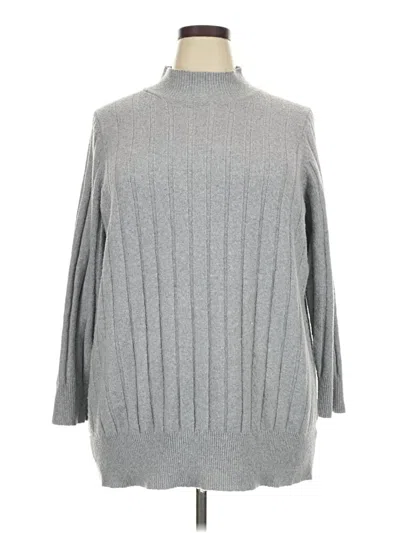 Pre-owned Torrid Turtleneck Sweater In Gray