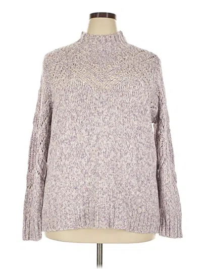 Torrid Turtleneck Sweater In Purple