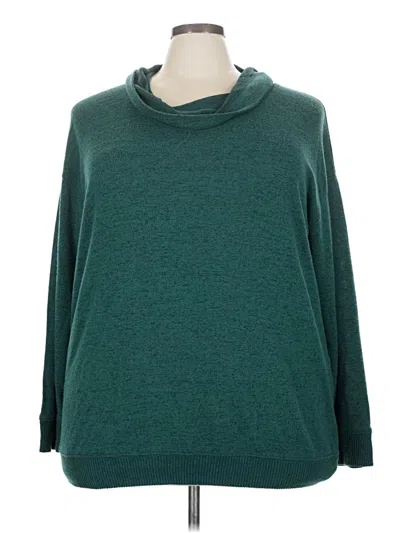 Pre-owned Torrid Turtleneck Sweater In Teal