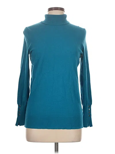 Pre-owned Torrid Turtleneck Sweater In Teal