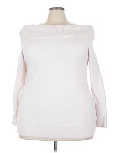 Pre-owned Torrid Turtleneck Sweater In White